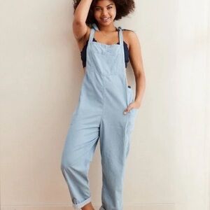 Aerie‎ Werk & Play Striped Conductor Painter Bib Women’s Sz XS